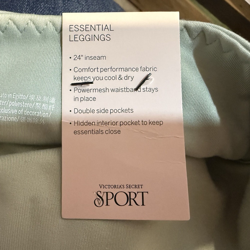 Victoria’s Secret Women’s XS NWT Sage High Rise Pocket Leggings Workout Yoga - Picture 5 of 8